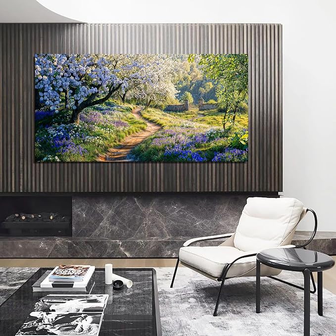 Canvas Wall Art Decor Large Modern Green Wall Art - Image 2