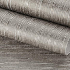 FunStick 16"x240" Vintage Textured Brown Taupe Wallpaper Peel and Stick by FunStick