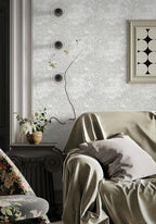 Heroad Peel and Stick Wallpaper Grey and White Vintage Forest Animals Floral - Image 8