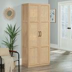 Sauder Miscellaneous Storage Cabinet, Harmony Ash Finish - Image 2