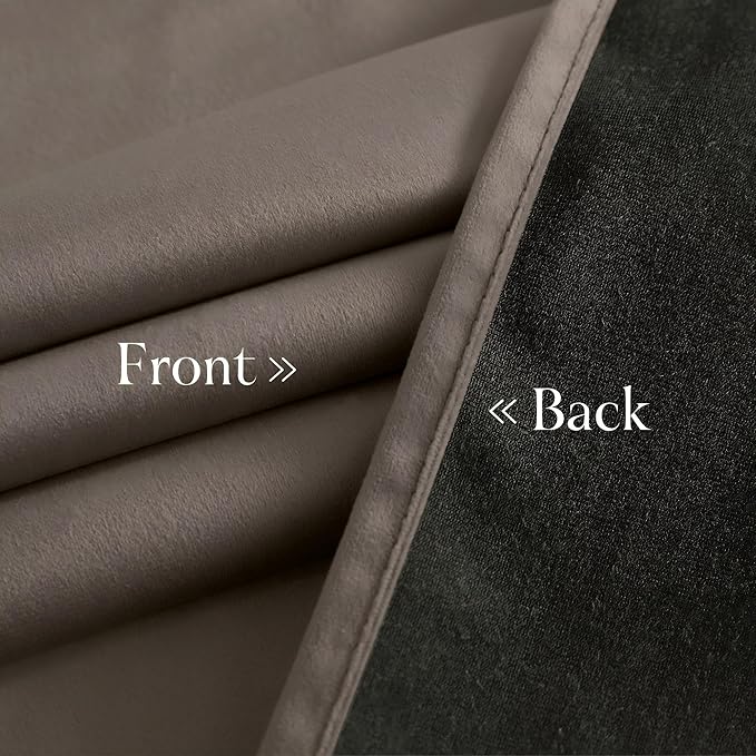 NICETOWN 120 inches Velvet Curtains - Image 6