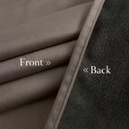 NICETOWN Taupe Velvet Curtains 84 inches Long - Image 6