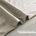 NICETOWN Camel Velvet Curtains 63 Inch Long 52 Wide, Room Darkening Vision - Image 6