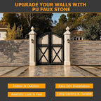 ROOMTEC 6-Packs Faux Stone Wall Covering Panels - Image 9