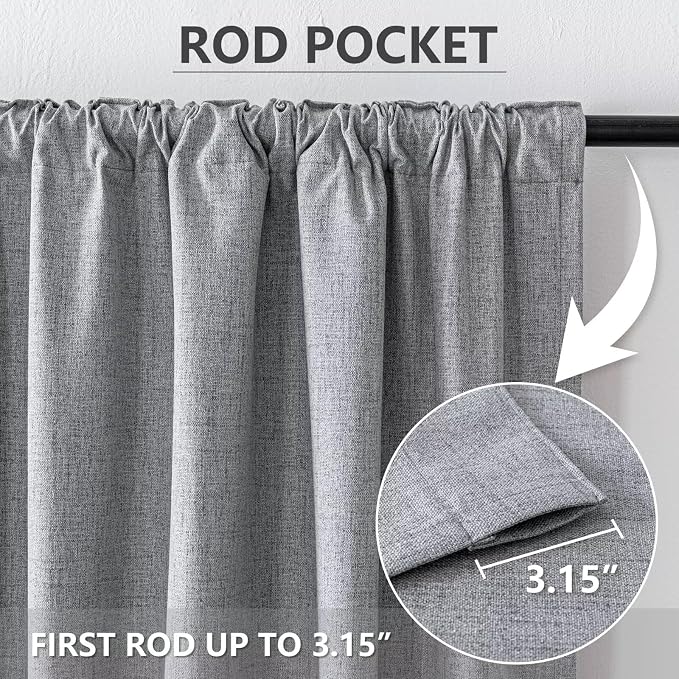 IGEMAEVE Blackout Curtains Customsize - Image 3