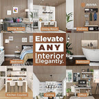 Avana Acoustic Wood Wall Panels – 93.2x11.25 Inch Panels – Fits 94x12 Layout – - Image 3