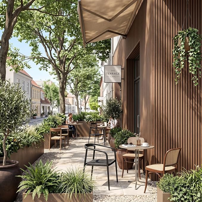 From Plain to Beautiful in Hours WPC Exterior Wall Slat Panels Waterproof - Image 15