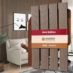 Avana Acoustic Wood Wall Panels – 93.2x11.25 Inch Panels – Fits 94x12 Layout – by AvanaHome