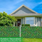 Yangrass Artificial Grass Wall Panels, Faux Greenery Privacy Fence Screen - Image 7