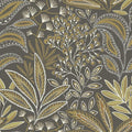 Safiyya Brown Vintage Floral Wallpaper Peel and Stick Contact Paper 17.3" x by SAFIYYA