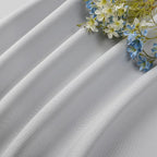CUCRAF Grayish White Blackout Curtains 96 inch Length 2 Panels Set, Rod Pocket - Image 7