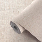 Beige Grasscloth Wallpaper Peel and Stick Textured Self Adhesive Stick on Linen by Akywall