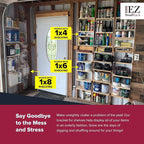 Made in USA EZStudRack Adjustable Shelf Brackets, Your Wood, You Supply It - Image 3