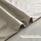 NICETOWN Camel Velvet Curtains 72 Inch Long 52 Wide, Room Darkening Temp - Image 5