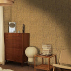 15.75"x590.6" Brown Wallpaper Peel and Stick Removable Grasscloth Textured Wall - Image 4