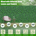 EverNture 48"x140" Grass Wall Panels, Artificial Grass Backdrop, Fake Greenery - Image 3