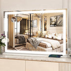 ROLOVE 39" x 28" Extra Large Vanity Mirror by ROLOVE