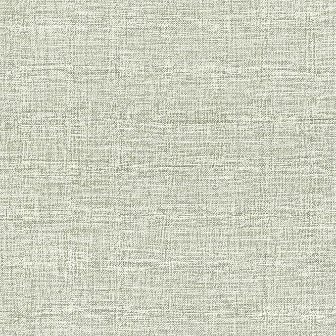 Amiya Grasscloth Wallpaper Sage Green Peel and Stick Faux Fabric Linen Contact by AMIYApeelandstickwallpaper