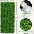 ODTORY Artificial Plants Hedge Wall Panels：54x120 Inch UV-Anti Greenery Boxwood - Image 2