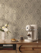 Toduso Peel and Stick Wallpaper Vintage Wall Paper Boho Contact Paper Neutral - Image 3