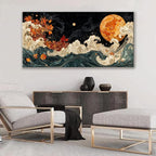 Large Wall Art For Living Room Boho Abstract Modern Wall Artwork Prints - Image 5
