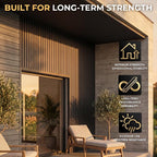 From Plain to Beautiful in Hours WPC Exterior Wall Slat Panels Waterproof - Image 5