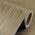 Livelynine Gold Grasscloth Peel and Stick Wallpaper Textured Accent Wall Paper by Livelynine