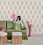 NuWallpaper x Society Social Floral Bazaar Rose Water Peel and Stick Wallpaper - Image 4