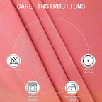 LEMOMO Blackout Curtains 52 x 84 inch/Coral Curtains Set of 2 Panels/Thermal - Image 4