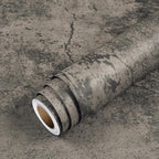 Livelynine Moody Concrete Wallpaper Peel and Stick Industrial Modern Brown - Image 6