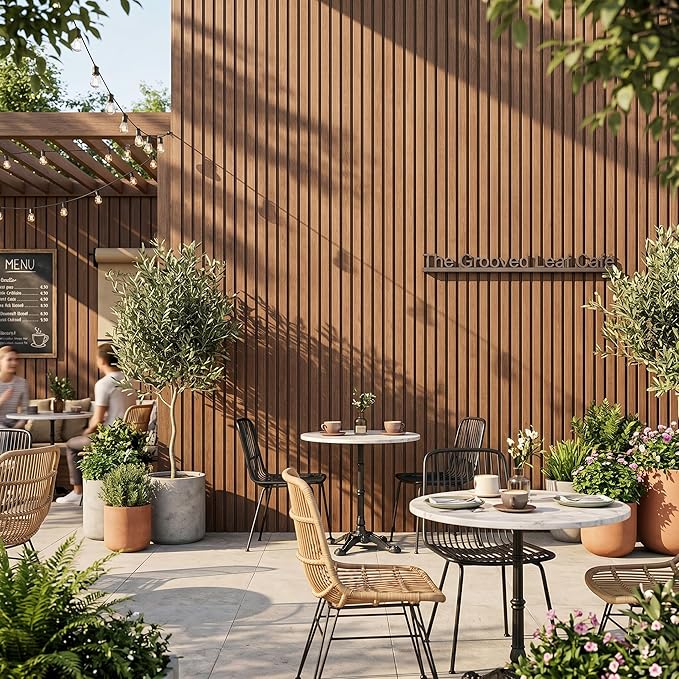 From Plain to Beautiful in Hours WPC Exterior Wall Slat Panels Waterproof - Image 15