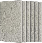 3D Faux Stone Wall Panels, Lightweight & Waterproof Accent Marble Stone Skin by Gahowlen