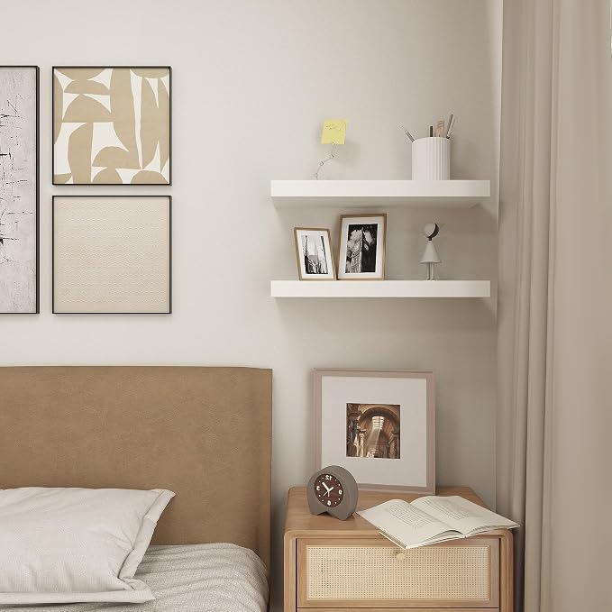 Vervida® White Floating Shelves - Image 8