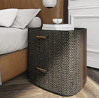 FunStick 24"x200" Black and Gold Peel and Stick Wallpaper Removable Geometric - Image 6