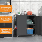 34" Metal Garage Storage Cabinet - Image 6