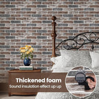 3D Wall Panels Brick Peel and Stick 26.7"x13.4"-10 PCS - Image 6