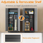 Metal Garage Storage Cabinet - Image 5