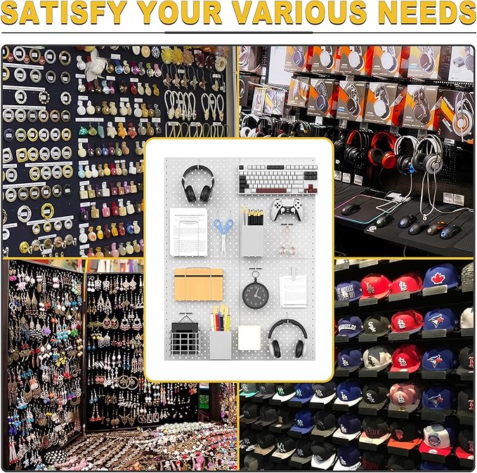 Ultrawall Metal Pegboard Panels, Pegboard Wall Organizer, Peg Boards - Image 7