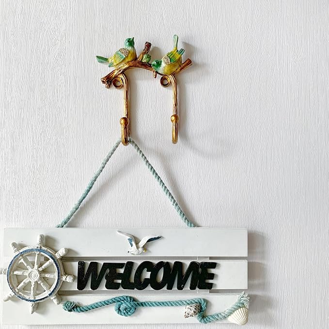 Vintage Bird Shaped Decorative Wall Hook Rack Hanger - Image 4
