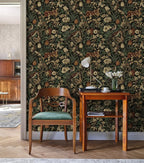 Erfoni 17.3" x197" Retro Floral and Bird Contact Paper Vintage Peel and Stick - Image 4