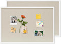 DAHAPYBOO Cork Board with Linen White 2Pack, Bulletin Board 30"x20" Hanging by DAHAPYBOO