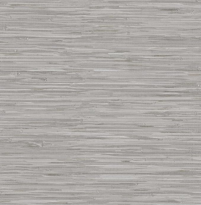 NuWallpaper Grey Grassweave Peel and Stick Wallpaper, Textured Removable by NuWallpaper