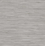 NuWallpaper Grey Grassweave Peel and Stick Wallpaper, Textured Removable by NuWallpaper