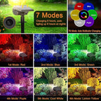 WELALO Solar Color Changing Spot Lights Outdoor, Waterproof Solar Halloween - Image 3