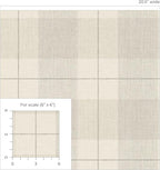 NextWall Lenox Hill Plaid Peel and Stick Wallpaper - Image 7