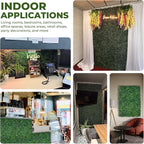 Artificial Boxwood Roll Panels: 60"x138" UV-Anti Faux Hedge Privacy Screen - Image 6