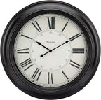 Westclox 32213VBK 24 inch Traditional Wall Clock Battery-Operated Clock by Westclox