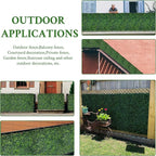 Artificial Ivy Privacy Fence Screen: 60"x 140" 4-Layer Leaf UV-Anti Faux - Image 6