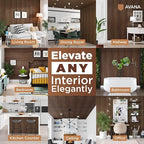 Avana Acoustic Wood Wall Panels – 93.2x11.25 Inch Panels – Fits 94x12 Layout – - Image 3