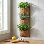 Vertical Garden Planter, 3 Pocket, Living wall Planter, Hanging wall planters - Image 5